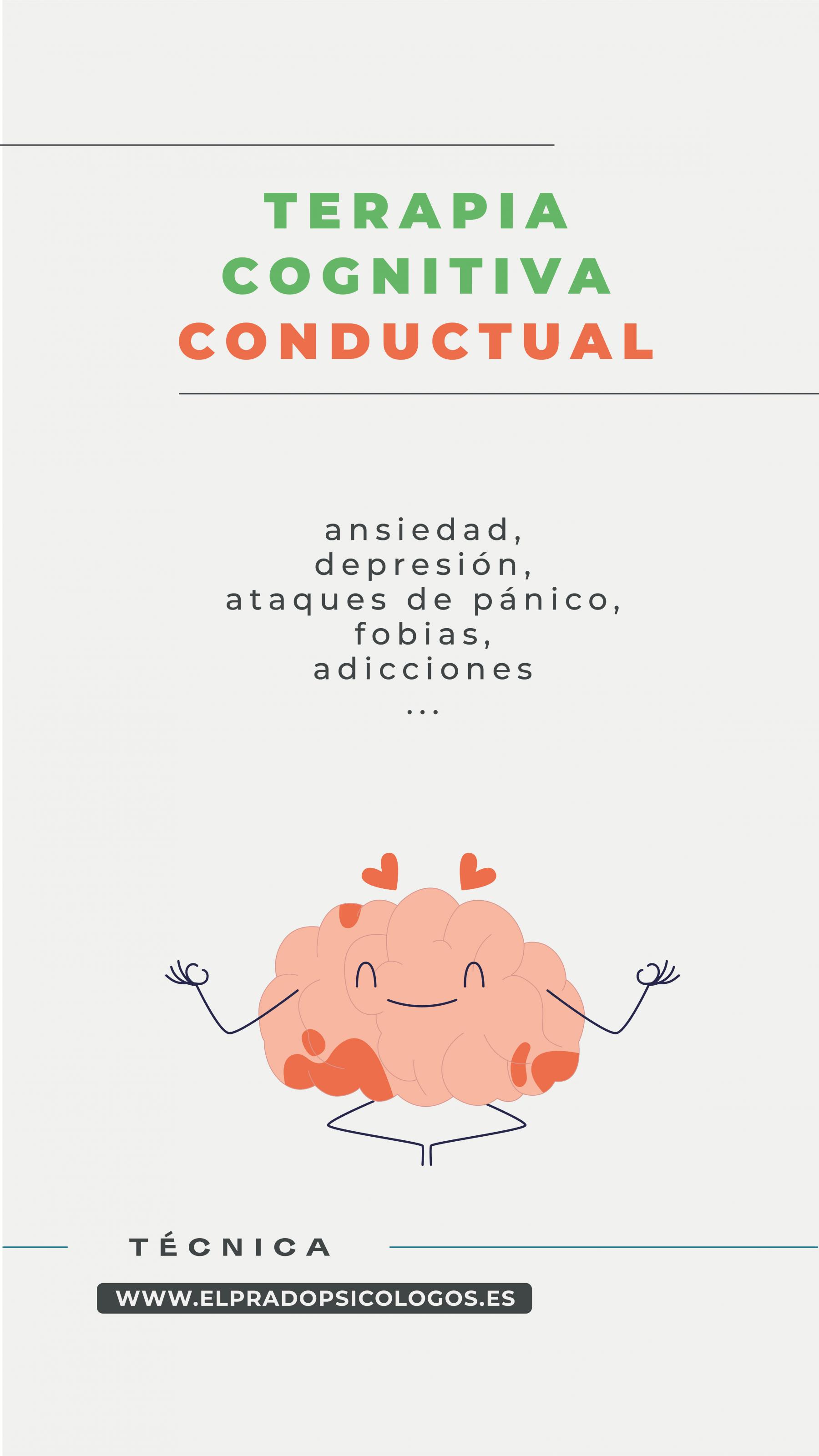 Ilustración terapia cognitivo conductual